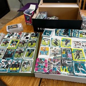 Jacksonville Jaguars Football Card Lot
